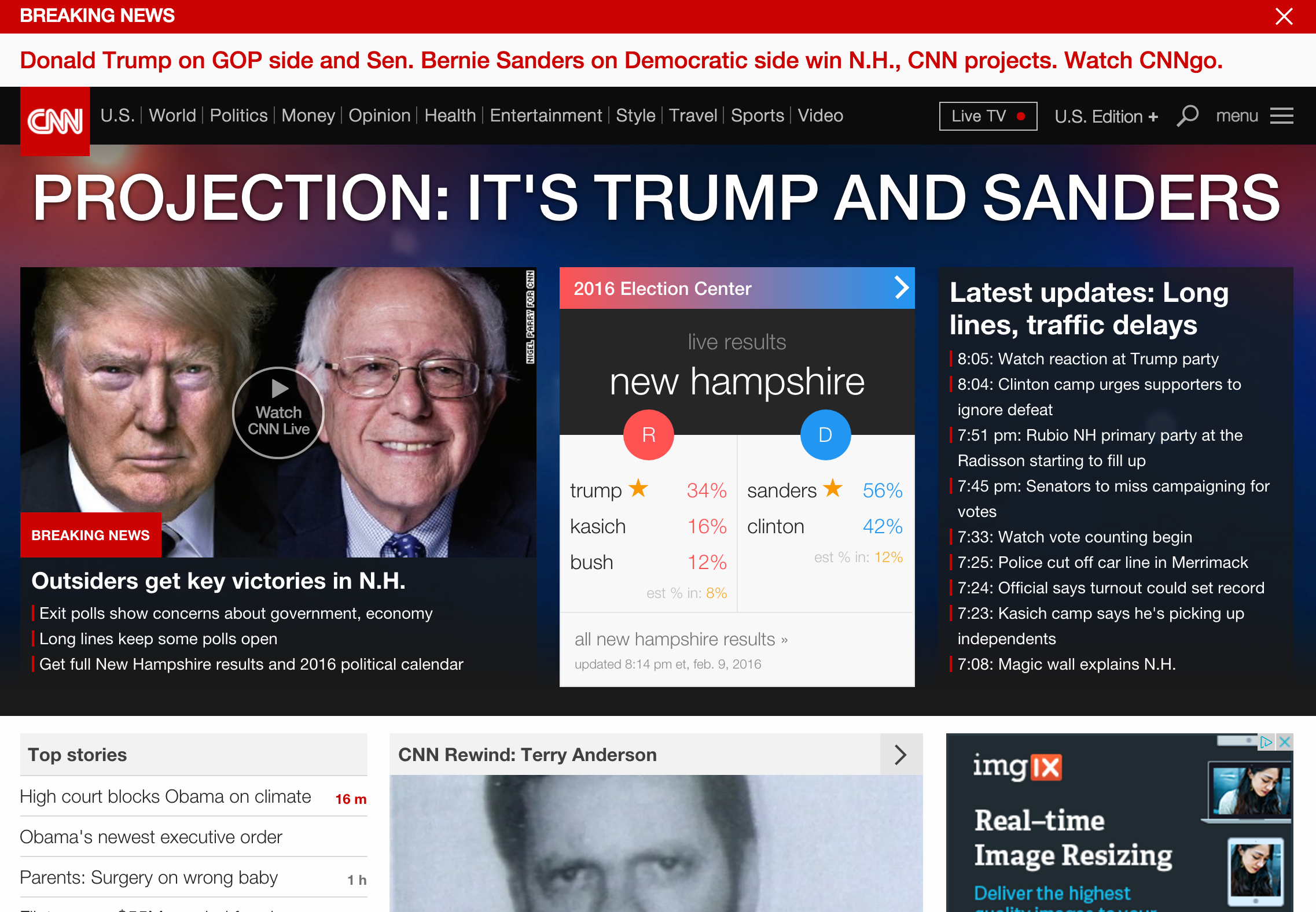 2016 primaries election results